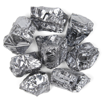 1.1lb Bulk Raw Terahertz Rough Crystal - Terahertz Raw Stones Crystal for Tumbling, Cabbing, Fountain Rocks, Decoration, Polishing, Wire Wrapping, Wicca & Reiki Crystal Healing