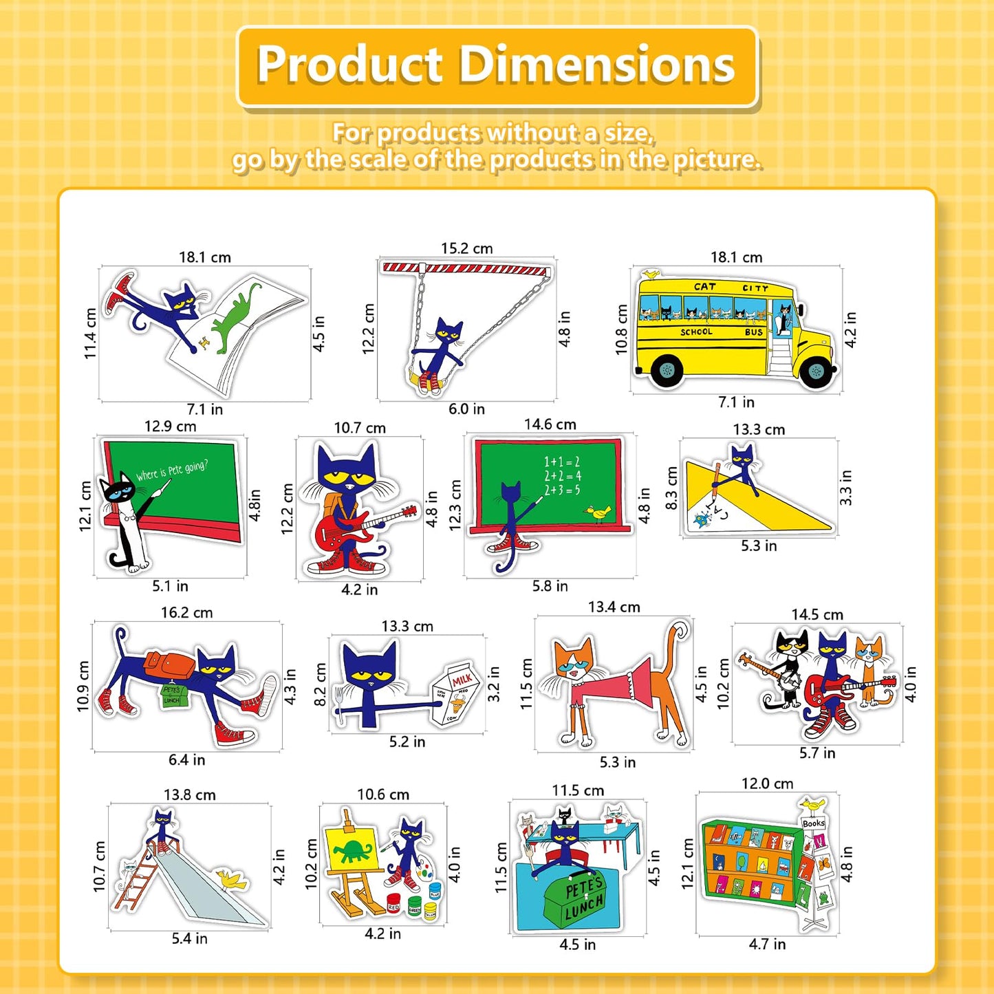 Ai fsem Pete the Cat Where Am I Felt Board Story Sets Classroom Must Haves Speech Therapy Materials Flannel Board for the Classroom Teacher Play Set