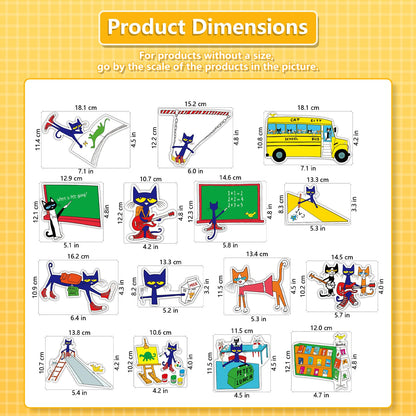 Ai fsem Pete the Cat Where Am I Felt Board Story Sets Classroom Must Haves Speech Therapy Materials Flannel Board for the Classroom Teacher Play Set