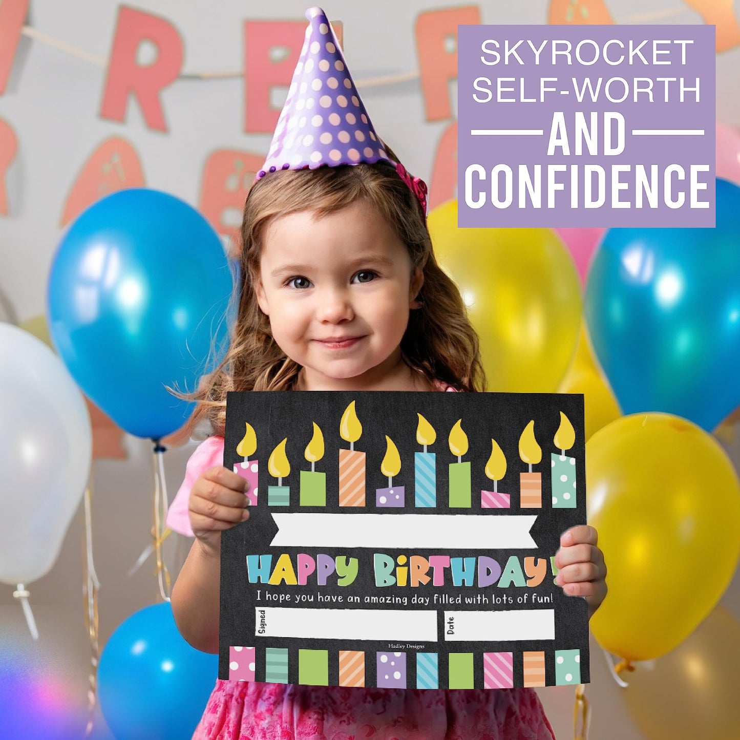 Happy Birthday Certificates for Students - 25 Student Birthday Certificates for Kids Classroom Must Haves, Teacher Supplies for Classroom Elementary, Chalkboard Teacher Essentials