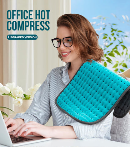 Heating Pad for Back Pain Relief, Gifts for Women, Mom, Men, Dad, Valentines Day, Mothers Day, Christmas, Heat Pads for Cramps, Shoulder, Waist, Abdomen, XL 12"x24" Heat Pad Machine Washable