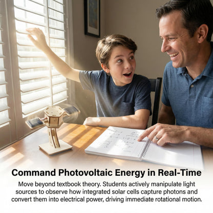 DIY Solar Power Satellite Model Kit, Alternative Energy & Space Science Building Project, Science Classroom Must Haves & Homeschool Teaching Supplies