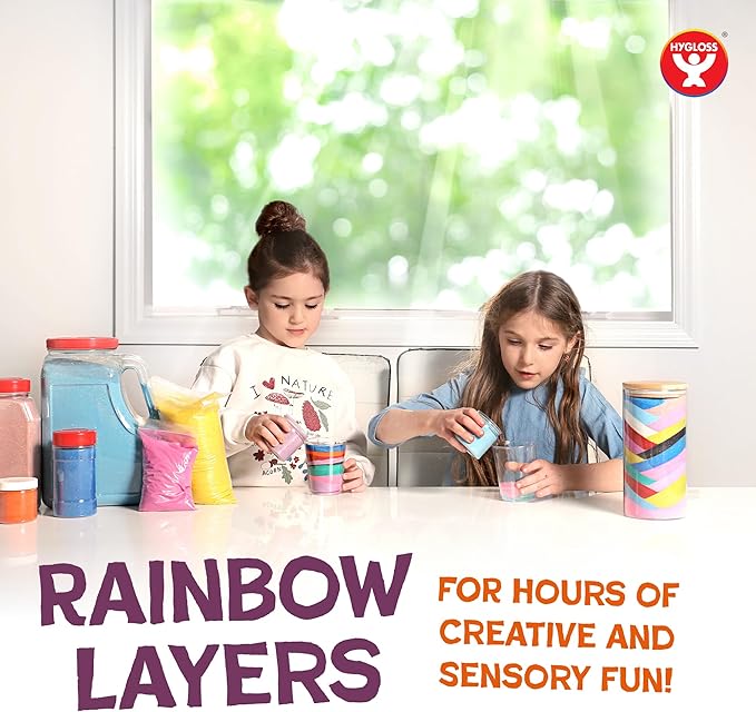 Hygloss Colored Sand for Crafts - 15 lb Bottle, Brown - Vibrant Colorful Fine Sensory Play Sand Art Kits for Kids - Classroom Activities for Children 3 4 5 6 7 8 9 10 11 12 - Safe for Ages 3+