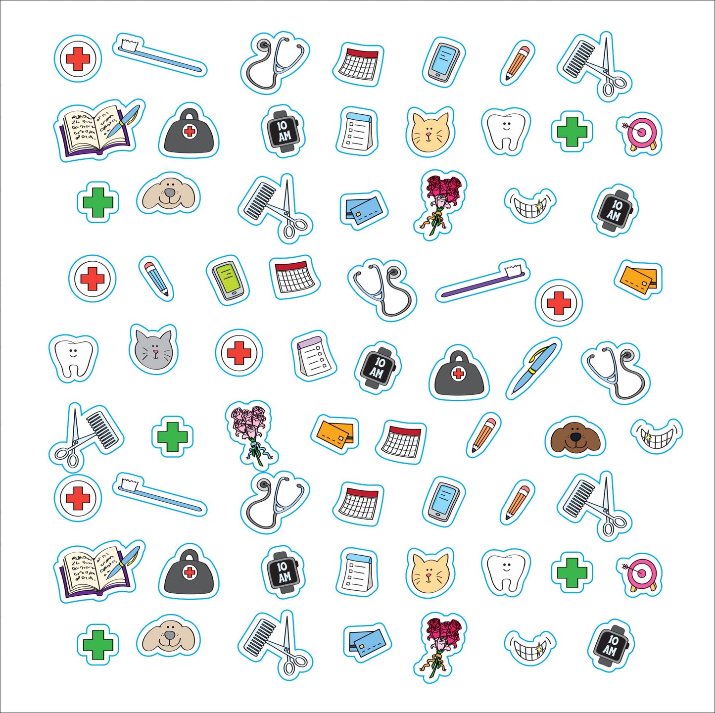 Plan It! A Sticker Book for All Your Productivity Needs (2,500 stickers!)