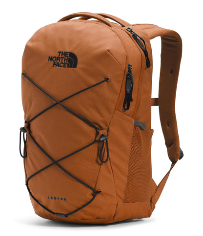 The North Face Jester Everyday Laptop Backpack - Commuter Daypack, Water Repellent, Laptop Sleeve, Leather Brown/TNF Black-NPF, One Size