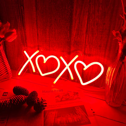 Its a Love Story Neon Sign, Warm White USB Led Light Up Signs for Bedroom Aesthetic Birthday Wedding Party Gift Boyfriend Girlfriend Lover Women Men Room Bathroom Decoration Gift, 15.7 x 11.8 Inch