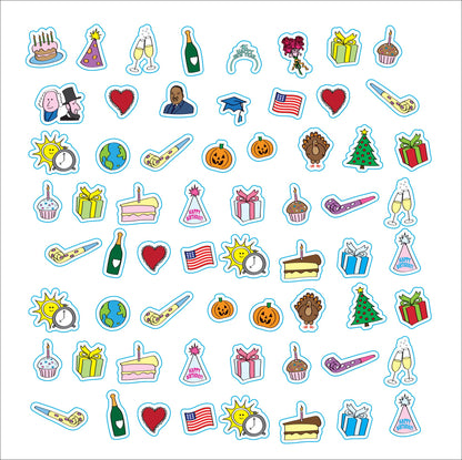 Plan It! A Sticker Book for All Your Productivity Needs (2,500 stickers!)