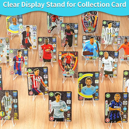 Reastar Card Display Stand, 20 Pack Small Easel Stand, Acrylic Picture Holder Stands, for Challenge Coin Graded Card Sports Card Trading Card PSA Card Baseball Card (2.2 Inch Tall)