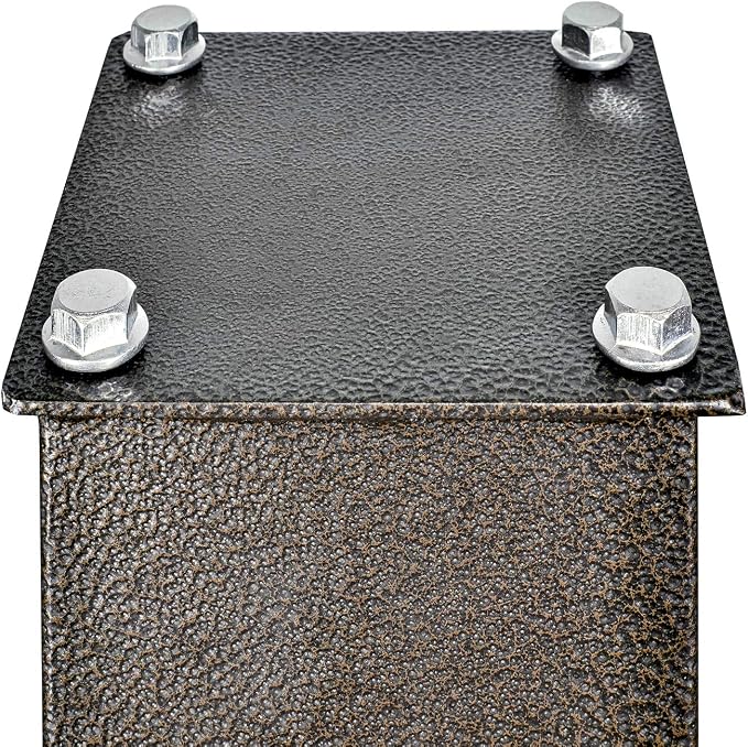 Mail Boss 7123, Bronze In-Ground Mounting Post, 44 x 4 x 4 inches, for Use with Mailbox,Medium