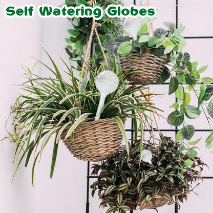 Pynqdfu 20 PCS Clear Plant Watering Globes,Plastic Self-Watering Bulbs,Self Watering Planter Insert Plant Accessories for Plants Indoor,Outdoor,Flowerpot,Home Garden(Large,Medium,Small)