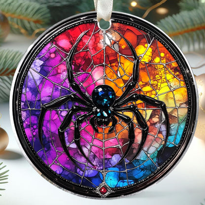 UMACVN Spider Christmas Ornament - Spider Ornaments for Christmas Tree, Animals Christmas Ornaments - Animals Gifts for Lovers - Acrylic Ornament 2025
