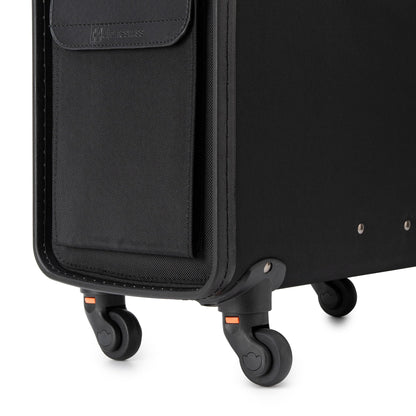 Alpine Swiss Wheeled Briefcase | Rolling Briefcase Locking Telescopic Handle 4 Replaceable Wheels | Pilot Lawyer Litigator Attache Case | 17” Laptop Compartment | Dual Combo Locks | Organizer Pockets