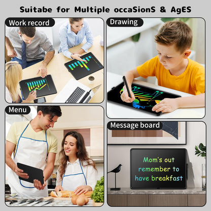 20 Inch LCD Writing Tablet for Kids, Large Drawing Pad, Doodle Board, Rechargeable Drawing Board, Educational & Learning Kids Toys, Creative Birthday Gifts