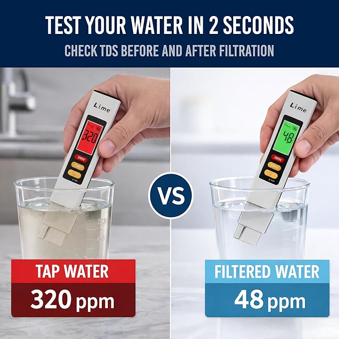 Water Tester for Drinking Water- TDS Meter Instant Read