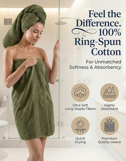 LANE LINEN Cotton Towels for Bathroom