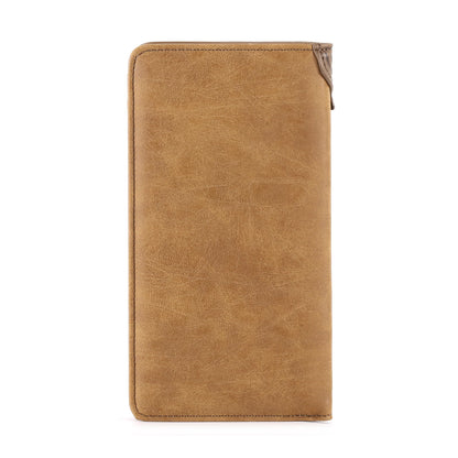 Montana West Western Wallet for Men Long Bifold Wallet with Card Slots RFID Blocking Cowboy Vintage Checkbook Wallet Gift for Men