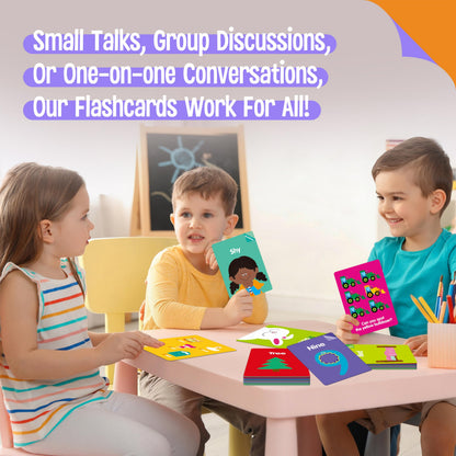 144 PCS Early Learning Flashcards,Double-Sided Cards—Alphabet,Numbers, Foods, Animals, Shapes, Colors, Home Objects, Speech Therapy Toys, Learning Tool for Kindergarten, Toddlers, Preschool Activities