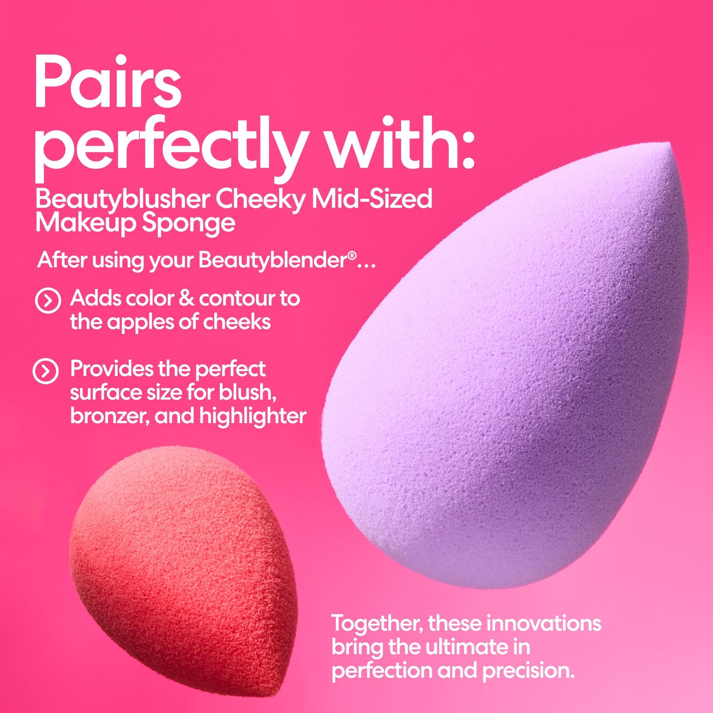 Beautyblender® | Bubble Blender Makeup Sponge | Blend Liquid Foundations, Powders and Creams | Streak Free Application | Vegan, Cruelty Free | Made in USA