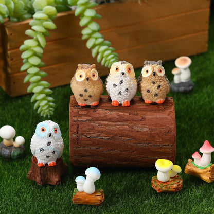 GGSTDDUP 33 Pcs Fairy Garden Accessories Miniatures Garden Kit with Resin Fairies, Mushroom House & Bridge Miniature Accessories for Terrarium, Dollhouse & Outdoor Decor