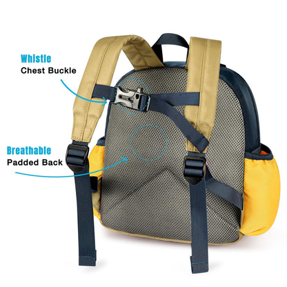 STEAMEDBUN Toddler Backpack for Boys 2-4: Kids Backpack Boys Girls - Preschool Kindergarten Daycare Backpacks - 12 inch