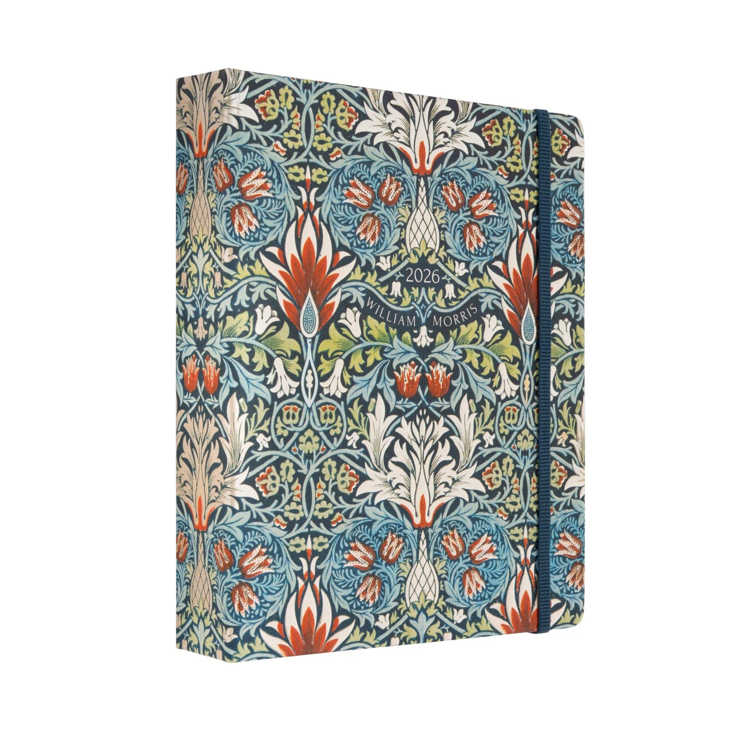 KOKONOTE Planner 2025-2026 William Morris Wall Art - Planner for Women 17 Month(Aug 25/ Dec 26) | Weekly & Monthly Academic planner 2025-2026 | 6.4" x 7.9" | Hardcover Agenda 2025 | Thick paper 120 g/m²