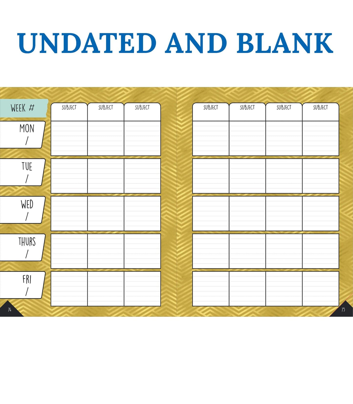 Carson Dellosa Aim High Teacher Planner 2026-2027, Undated 8" x 11" Lesson Plan Book With Stickers, Class Schedule and Weekly Calendar School Supplies, Classroom Must Haves and Homeschool Essentials