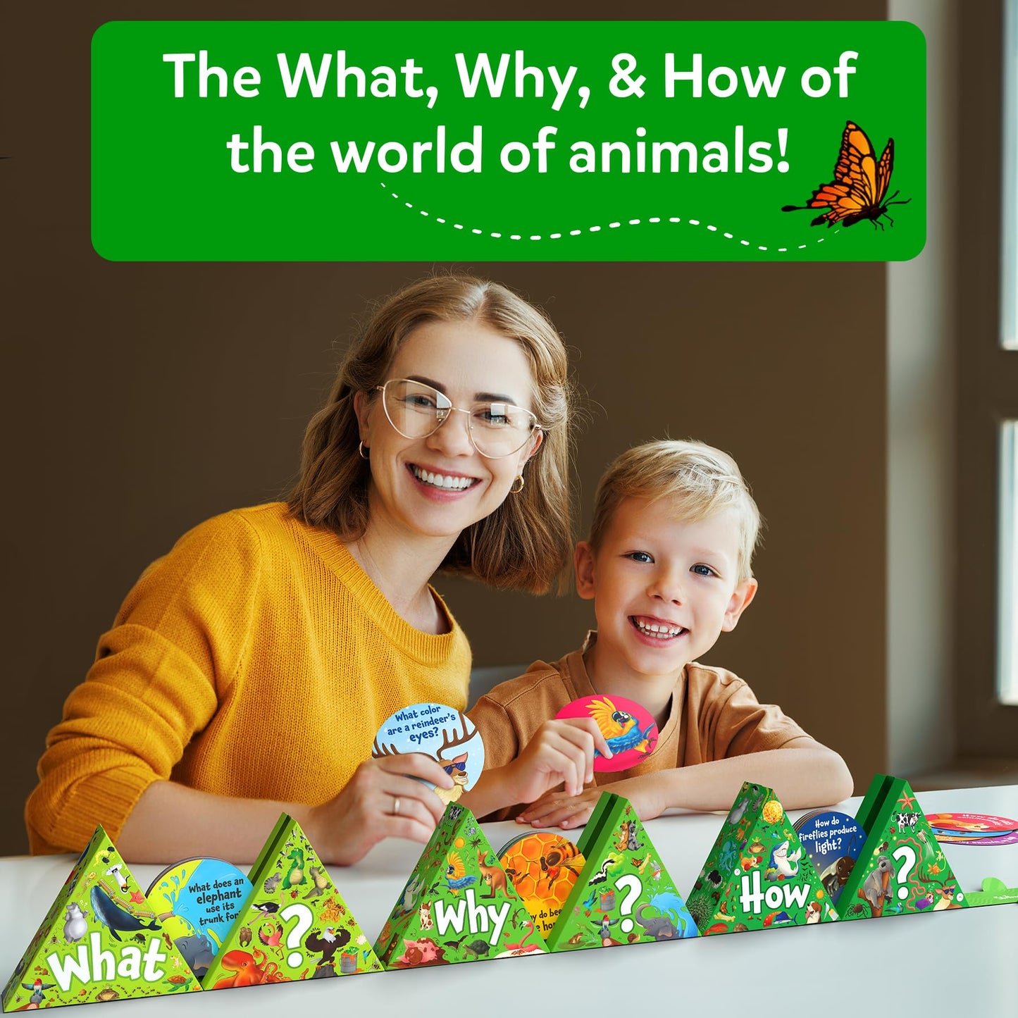 Skillmatics Flash Cards - Science Snippets Animals, STEM Learning Educational Toys & Learning Aids for Kids, Gifts for Boys & Girls Ages 7, 8, 9 & Up, Homeschool, Classroom & Travel Activity
