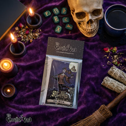Terror Tarot Card Sticker Pack - Gothic Halloween Horror Stickers (Original Edition)