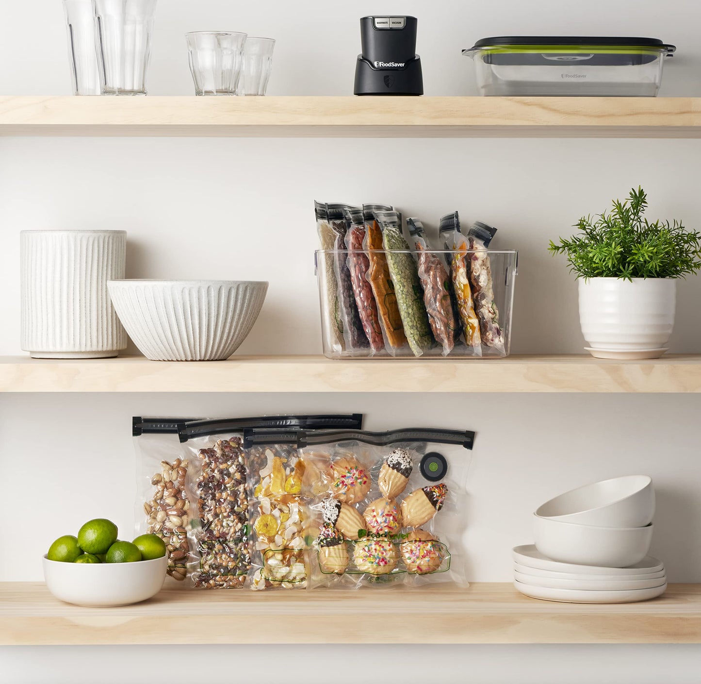 FoodSaver® Reusable Gallon Vacuum Zipper Bags