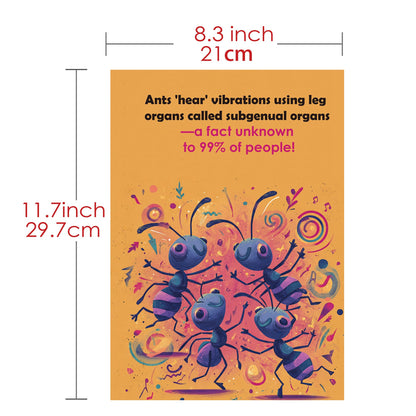 1step2dream Funny Science Posters for Elementary Classroom - Weird Educational Bulletin Board Decor with Amazing Facts - Inspire Students with Thought Provoking STEM Displays