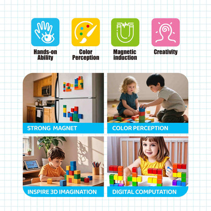 SmartYeen 400PCS Magnetic Blocks,Magnetic Building Blocks for Toddlers Sensory & STEM Montessori Toys,Ideal Gifts for Boys Girls 3-8 Years Old