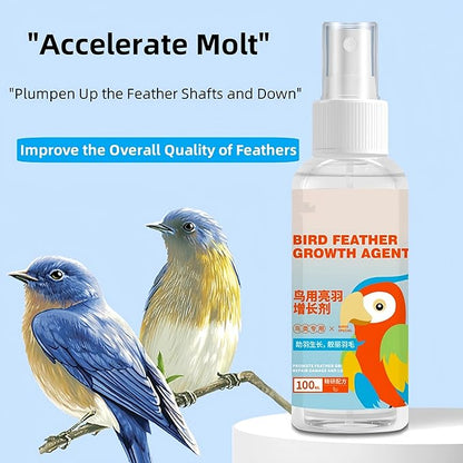 Enriched Formula Bird Spray for Enhanced Feather Health - Avian External Spray Solution