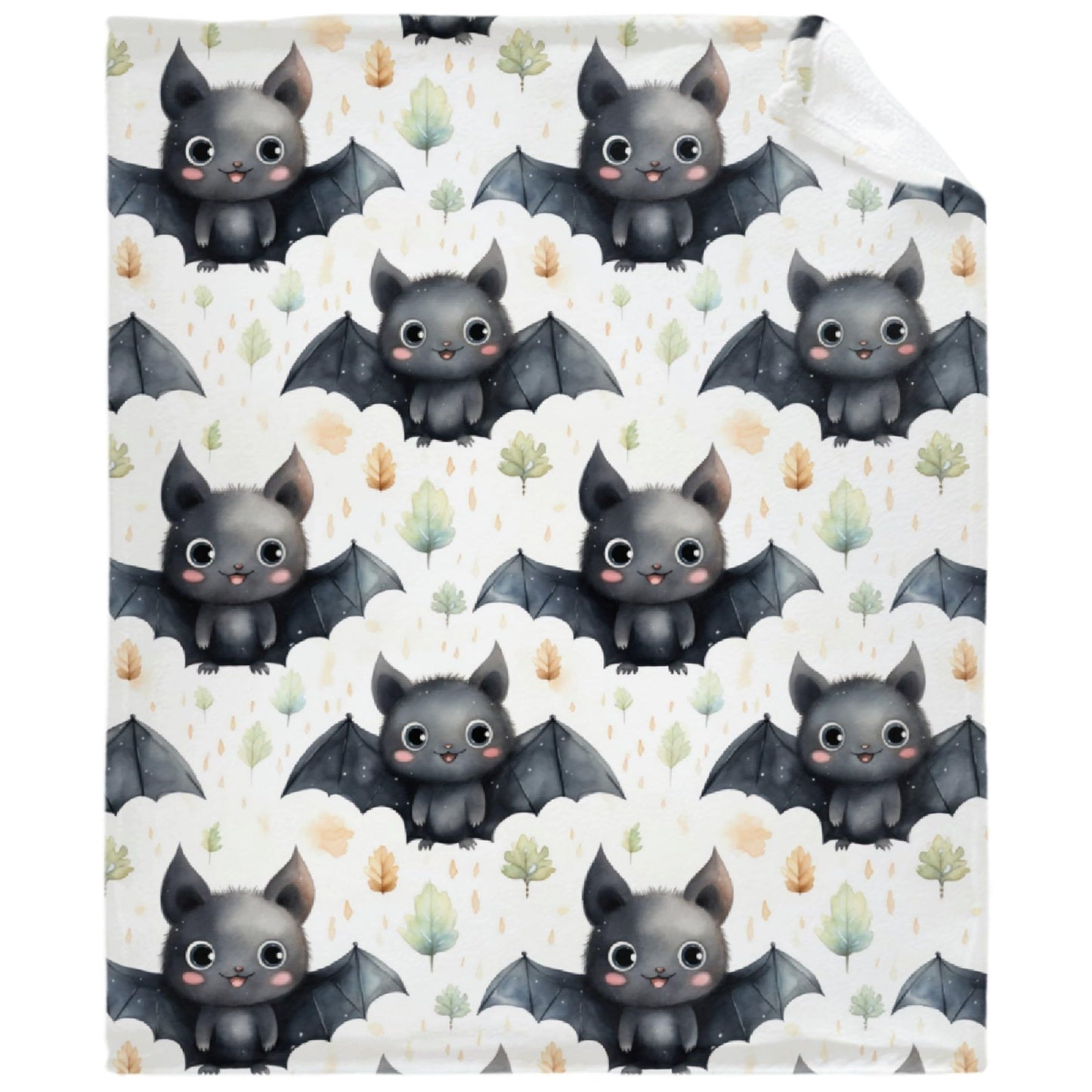 SUPERICH Halloween Bats Baby Blanket Gifts Super Soft Swaddle Newborn Cozy Baby Receiving Blanket Stroller Throw Blanket for Crib 40x30 in for Puppy