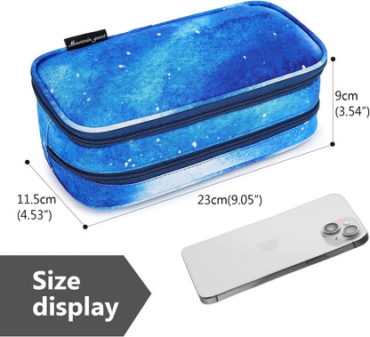 Pencil Cases for kids, Large Capacity Pencil Pouch, Office College School Marker Organizer Case pen for Men Women Adult Teens