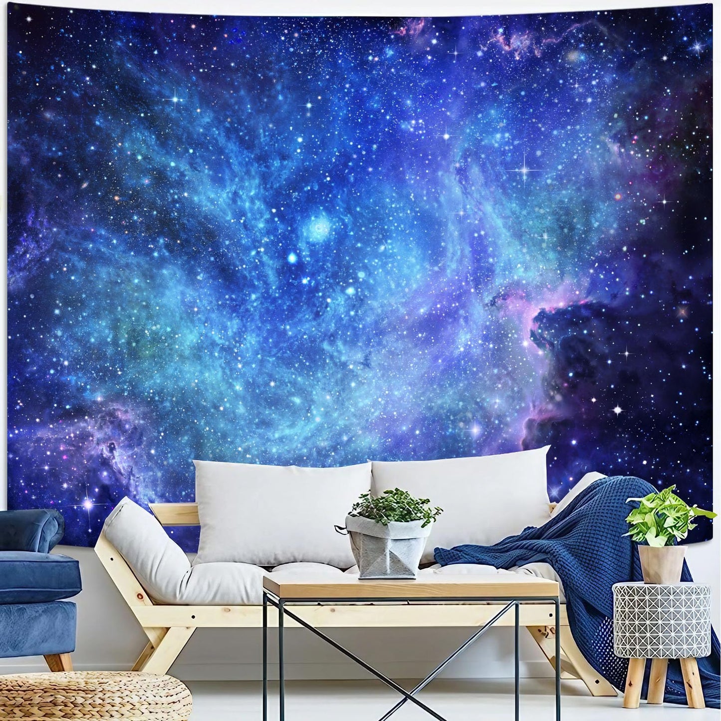 Spenlife space Tapestry star Wall Tapestry Galaxy Wall Hanging Tapestries for Bedroom Perfect for Living Room, Bedroom, Dorm Decor Space 44×60 Inches