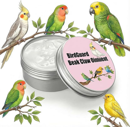 Bird Beak Moisturizer & Feet Balm – Dry Beak Treatment, Skin Hydration & Claw Repair for Parrots, Budgies, Cockatiels