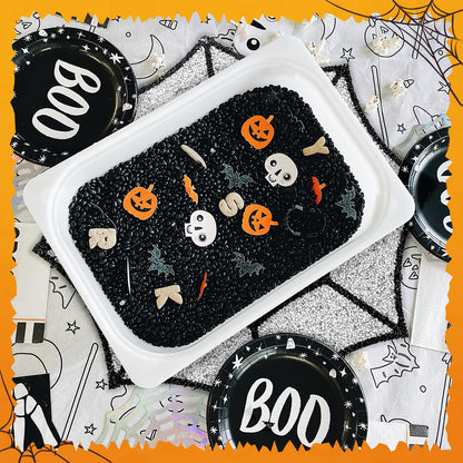 Cumouna Halloween Spiderweb Placemat, Halloween Table Mats Thanksgiving Fall Sparkle Spider Web Decoration Placemat for Centerpiece Kitchen Table Party Tableware Decor