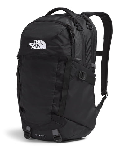 The North Face Recon Everyday Laptop Backpack - Daypack, Water Repellent, Laptop Sleeve, 2 Water Bottle Pockets, TNF Black/TNF Black-NPF, One Size