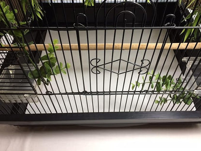 BirdCage Liners - POLY COATED, Small Sizes, Custom Orders, 60, 100 or 150 Pre Cut Sheets - Up To 150 Ft Of Paper