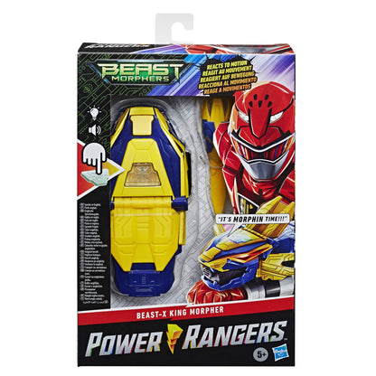 Power Rangers Beast Morphers Beast-X King Morpher Electronic Roleplay Toy Motion Reactive Lights and Sounds Inspired by The Power Rangers TV Programme