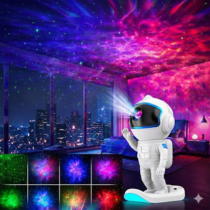 Galaxy Projector, Star Projector Night Light with Timer and Remote for Bedroom, Adjustable Head Angle Nebula Ceiling Lamp, Gifts for Adults, Teens, Christmas, Birthday, Room Decor