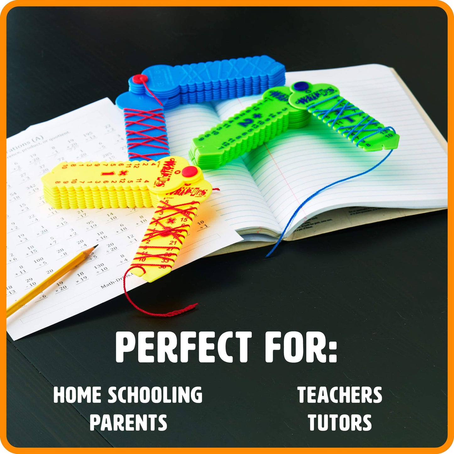 Learning Wrap‑Ups Pre-Algebra Intro Center Kit – 5‑Pack of Self‑Correcting Wrap‑Ups, Hands‑On Math Fluency for Centers, Small Groups & Tutoring