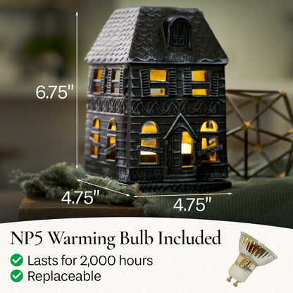 Candle Warmers Etc. Haunted Mansion Canopy Fragrance Warmer – Use with Any Wax Melts