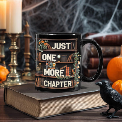 Hyturtle Cute Ghost Reading Mug Gifts on Birthday Halloween for Book Lovers