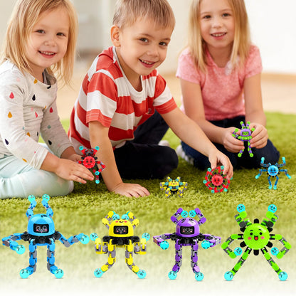 ASIOWELY 9 Pcs Fidget Spinner Toys for Kids & Adults,Party Favors for Boys Goodie Bags Bulk,Fingertip Gyros Sensory Toy Stress Relief Classroom Prizes for Teens Girl Age 3-8-13 Birthday Easter Gifts