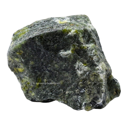 Amazing Gemstone Green Jade Raw Crystals and Healing Stones, Natural Rocks for Tumbling and DIY Raw Stones and Crystals (1 lb)