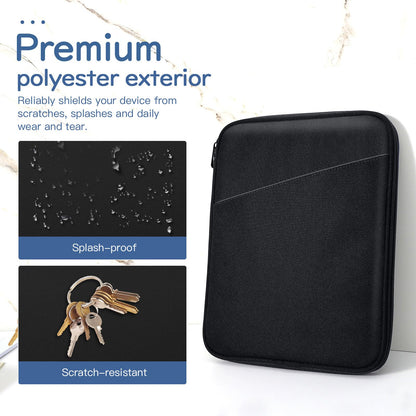 Dadanism 9-11" Tablet Sleeve Bag Carrying Case for iPad (A16) 11th Gen 11", iPad 10th Gen 10.9" Air 5/4, iPad Air M4/Pro 11", iPad 9/8/7th, Galaxy Tab A11+ Plus 11", Remarkable 2 10.3", Black