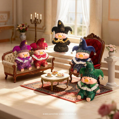 TOYZERO + Lulu The Piggy Blind Box - Triangel Series Plush Keychain Blind Boxes Figures Cute Stuffed Animals Mystery Box Collectibles Home Decorations Birthday Gifts, Single Box