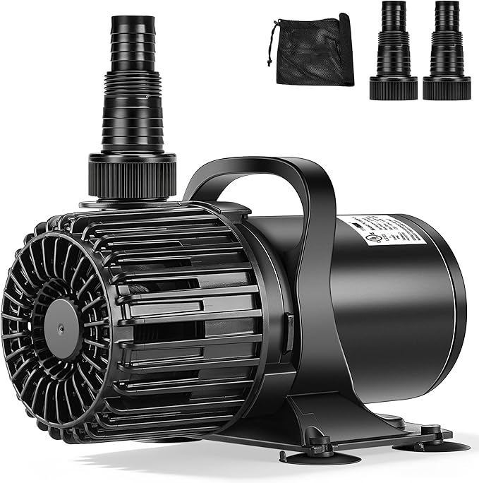 VIVOHOME Electric 120W 2700GPH Submersible Water Pump for Koi Pond Pool Waterfall Fountains Fish Tank and Aquarium