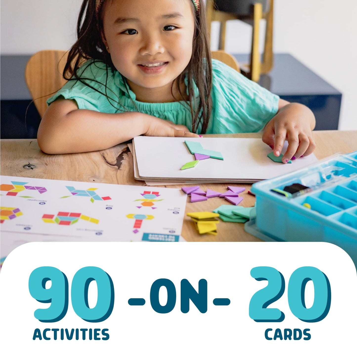 Chuckle & Roar - Ultimate Magnet Set - Soft Foam Fun Magnet Tiles - Great for Preschoolers - Storage Case Included for On The Go - Ages 3 and Up